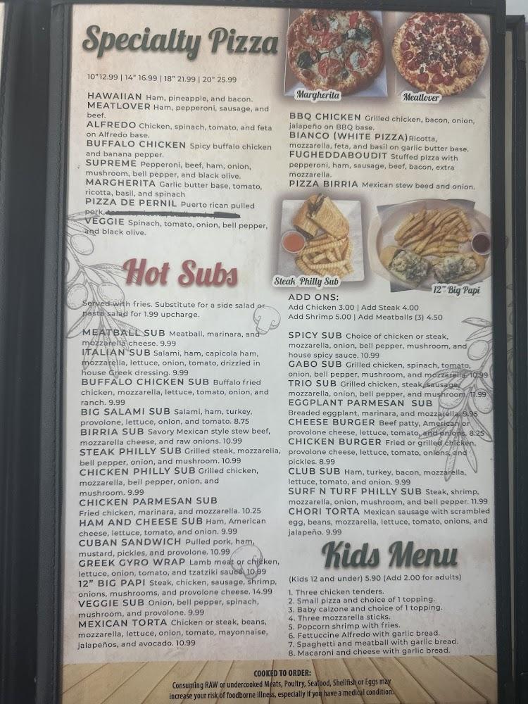 Monte Olivos Restaurant Menu image 4